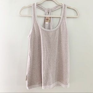 Ugg Aimee Loop Terry Racerback Lounge Tank Purple